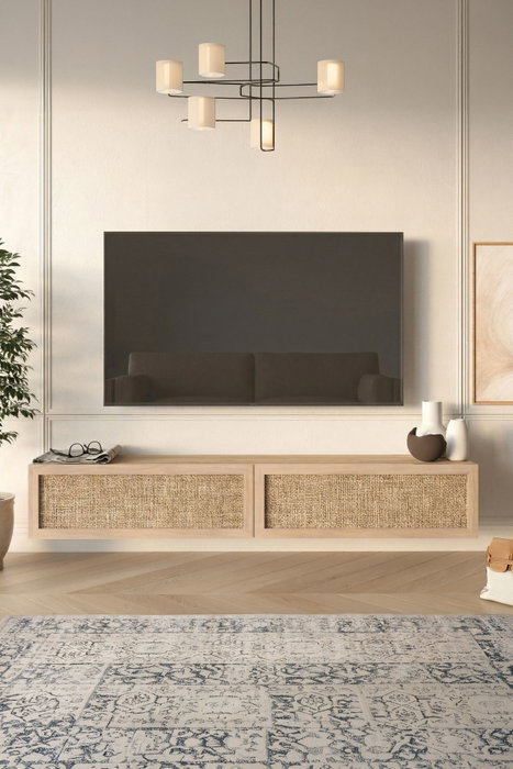 Hanah Home Future - FR8-SJ Soporte de TV en Roble